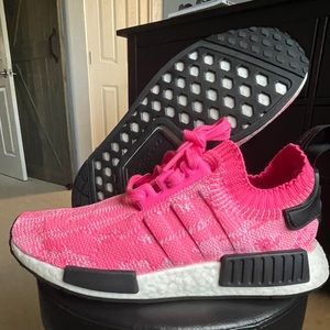 Adidas NMD R1 Primeknit Solar Pink Women's Size 7